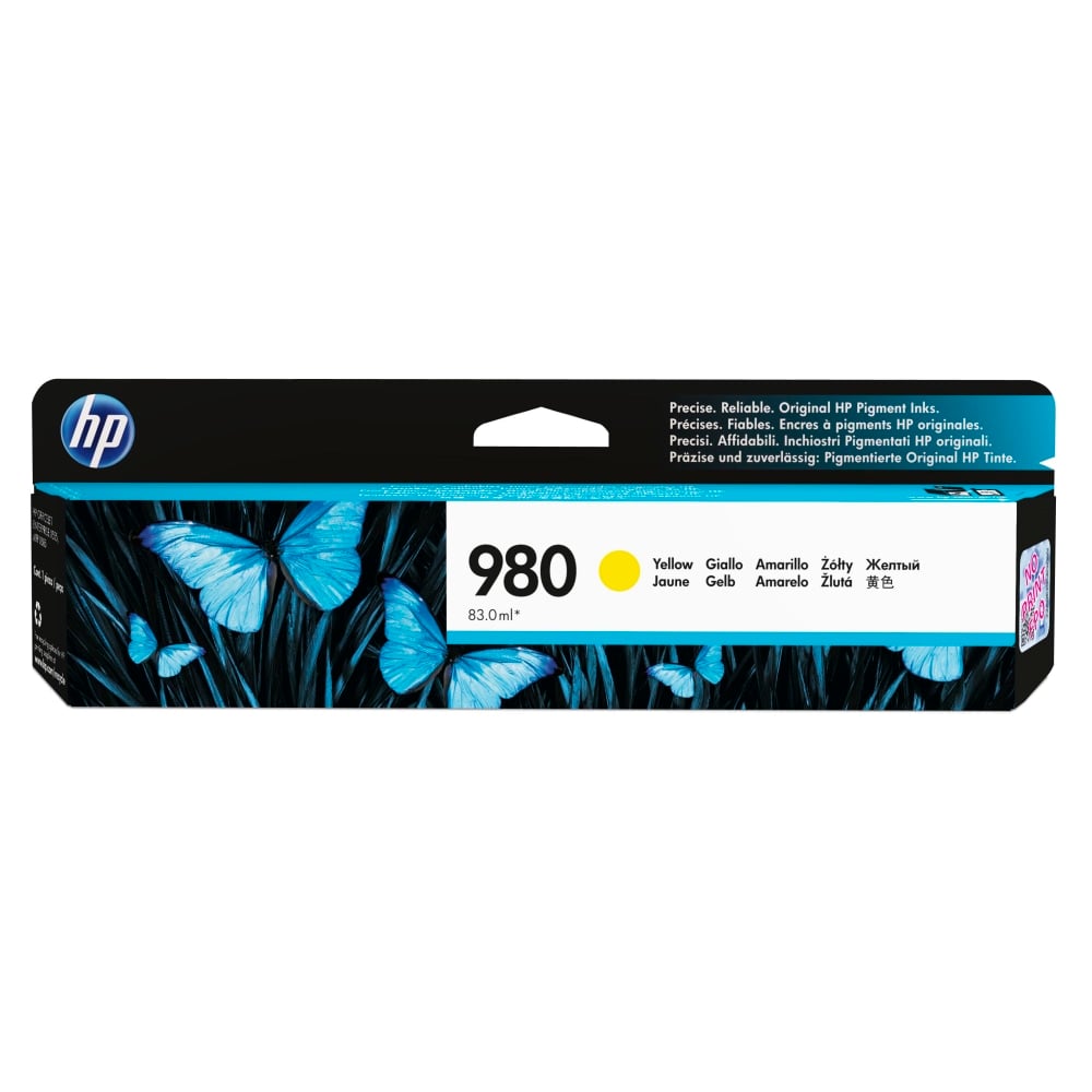 HP 980 Yellow Ink Cartridge, D8J09A MPN:D8J09A