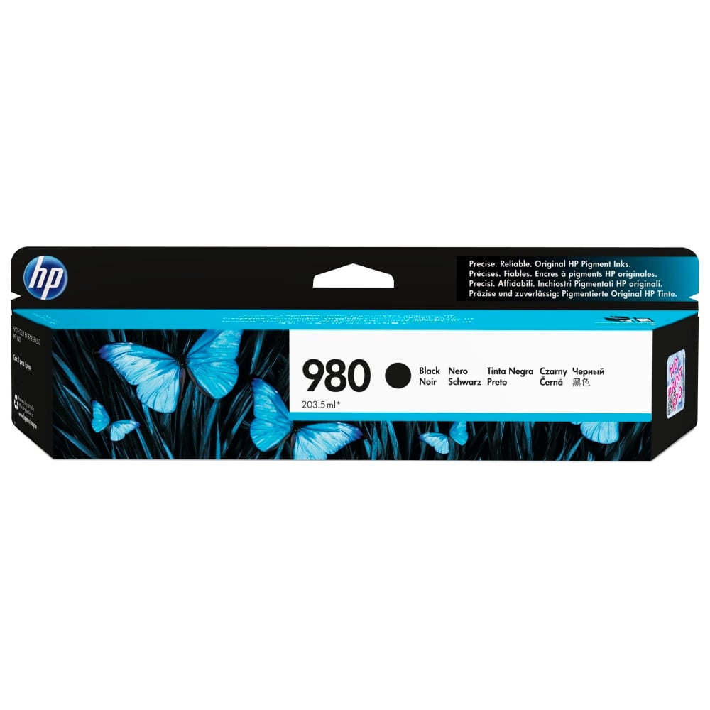 HP 980 Black Ink Cartridge, D8J10A MPN:D8J10A