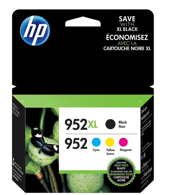 HP 952XL Black High-Yield Ink Cartridge, F6U19AN MPN:F6U19AN