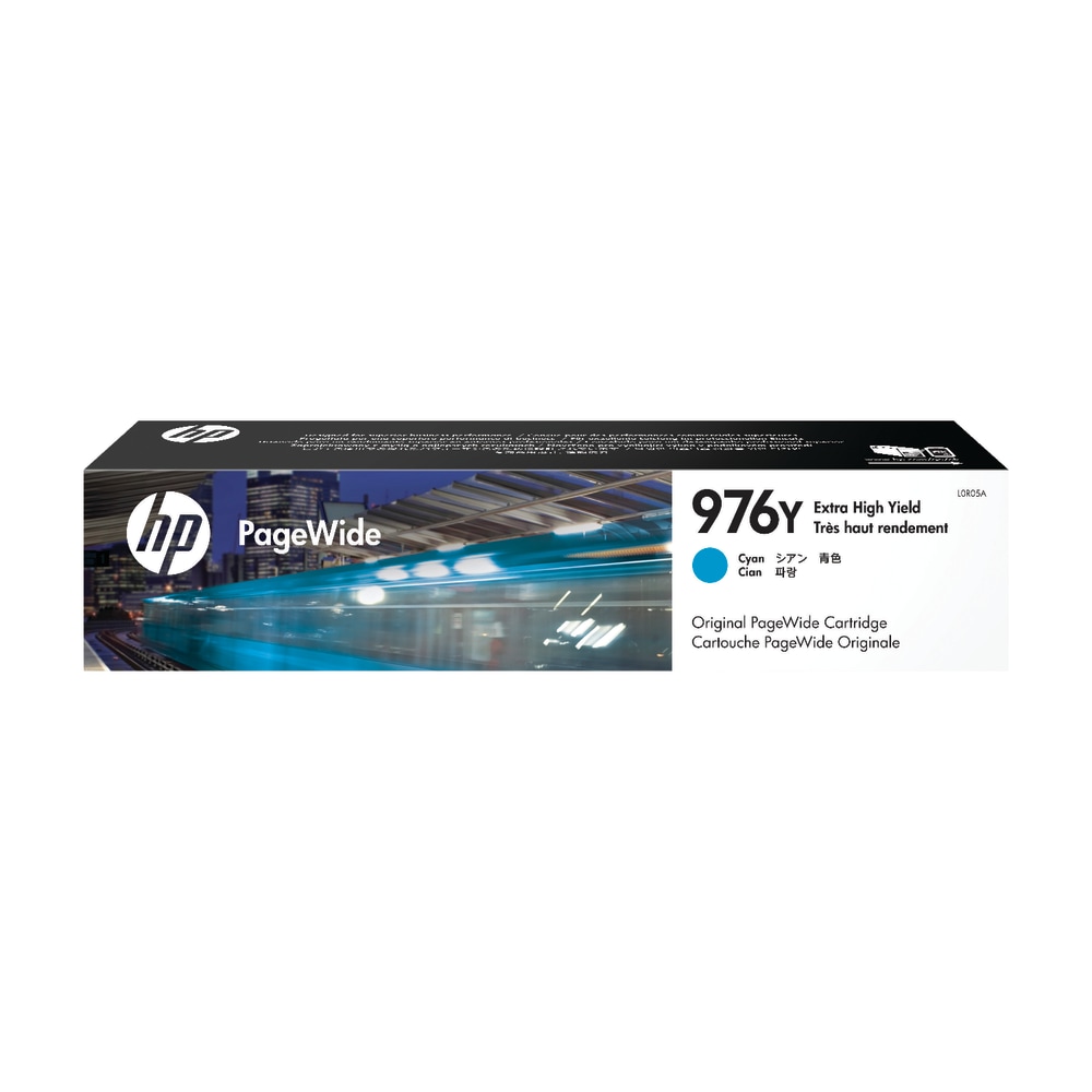 HP 976Y PageWide Cyan Extra-High-Yield Cartridge, L0R05A MPN:L0R05A