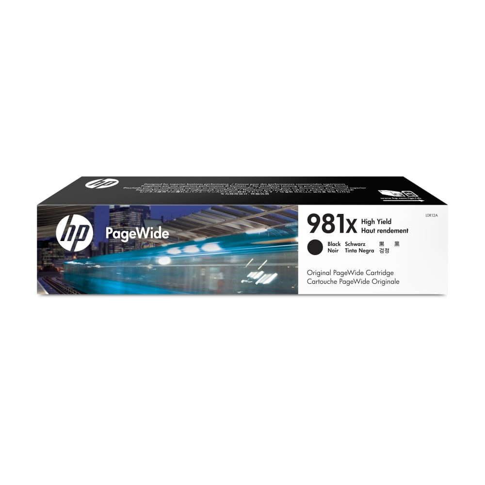 HP 981X PageWide Black High-Yield Cartridge, L0R12A MPN:L0R12A