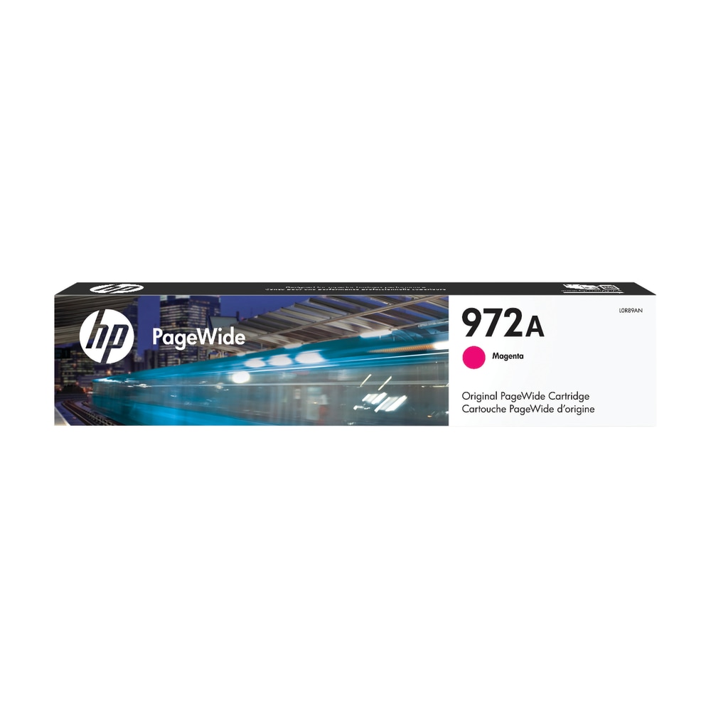 HP 972A PageWide Magenta Ink Cartridge, L0R89AN MPN:L0R89AN