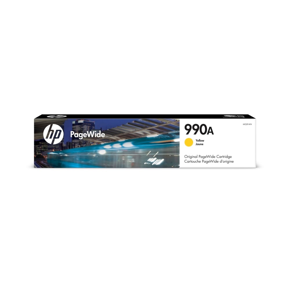 HP 990A PageWide Yellow Ink Cartridge, M0J81AN MPN:M0J81AN