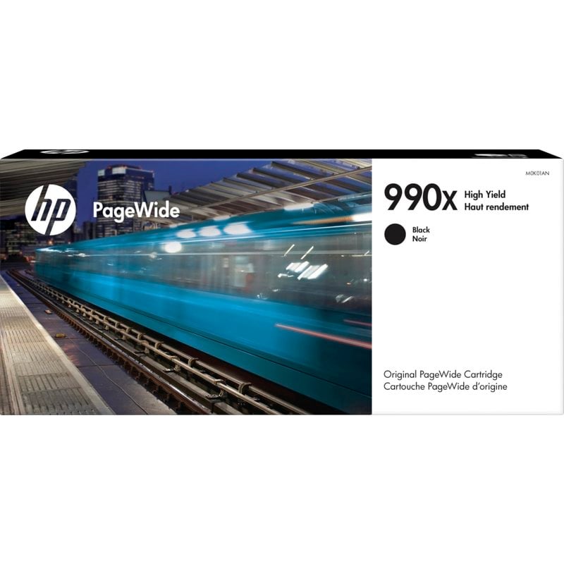 HP 990X PageWide Black High-Yield Cartridge, M0K01AN MPN:M0K01AN