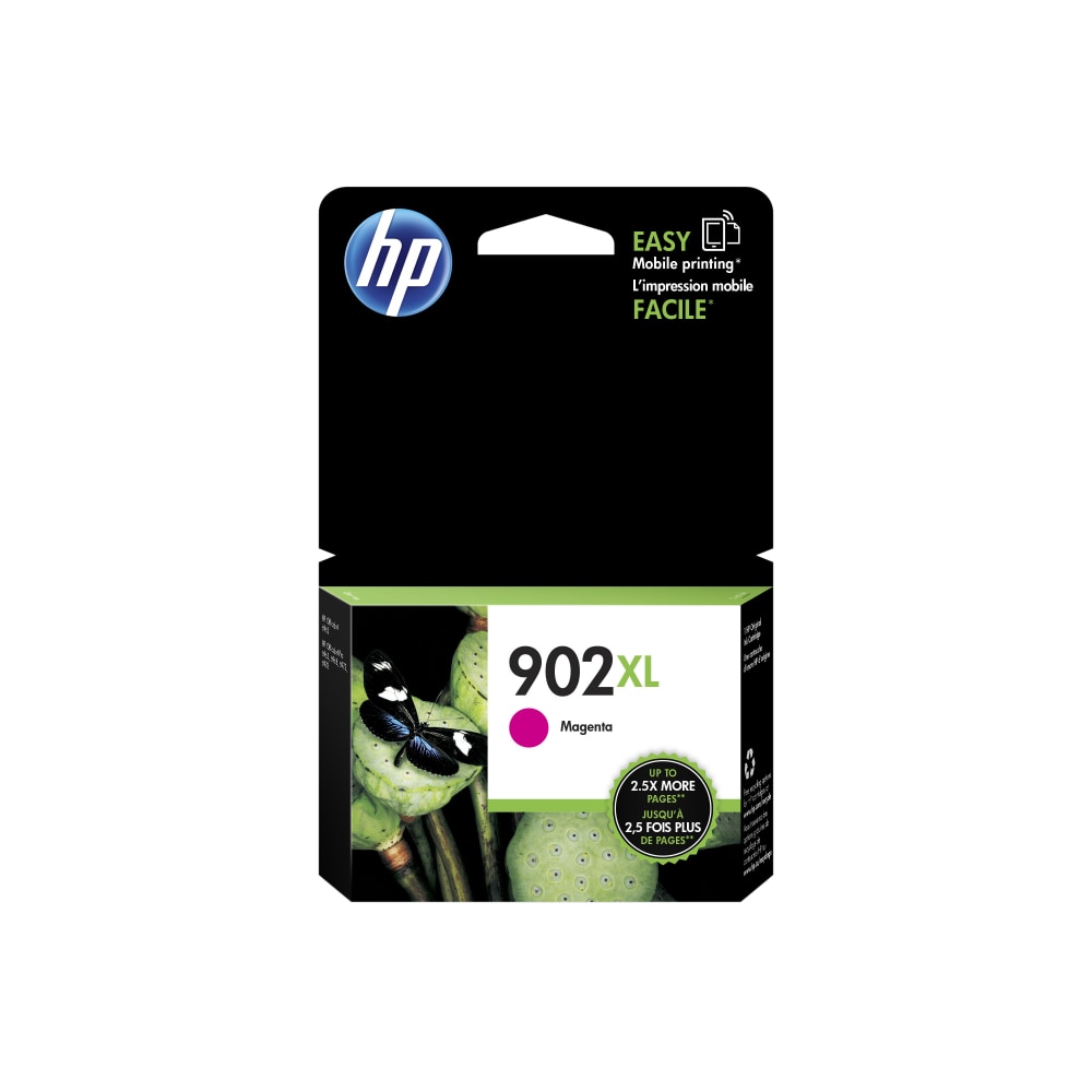 HP 902XL Magenta High-Yield Ink Cartridge, T6M06AN (Min Order Qty 2) MPN:T6M06AN