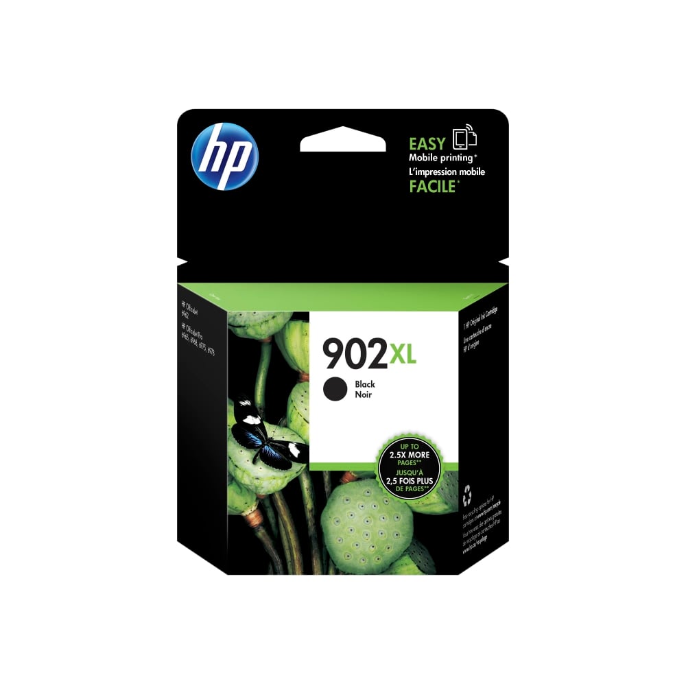 HP 902XL Black High-Yield Ink Cartridge, T6M14AN MPN:T6M14AN