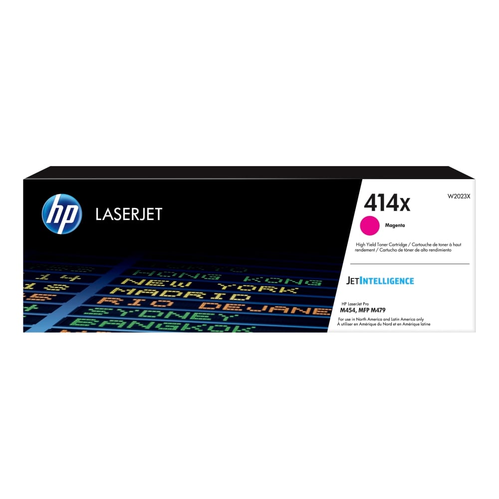 HP 414X Magenta High Yield Toner Cartridge, W2023X MPN:W2023X