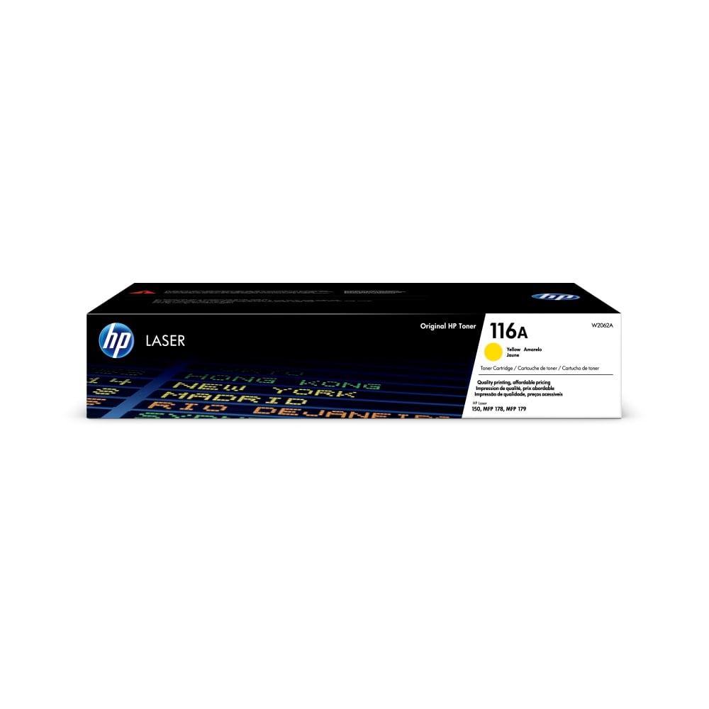 HP 116A Yellow Toner Cartridge, W2062A MPN:W2062A