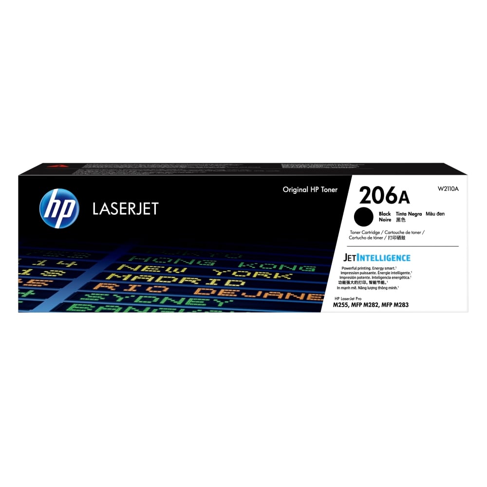 HP 206A Black Toner Cartridge, W2110A MPN:W2110A