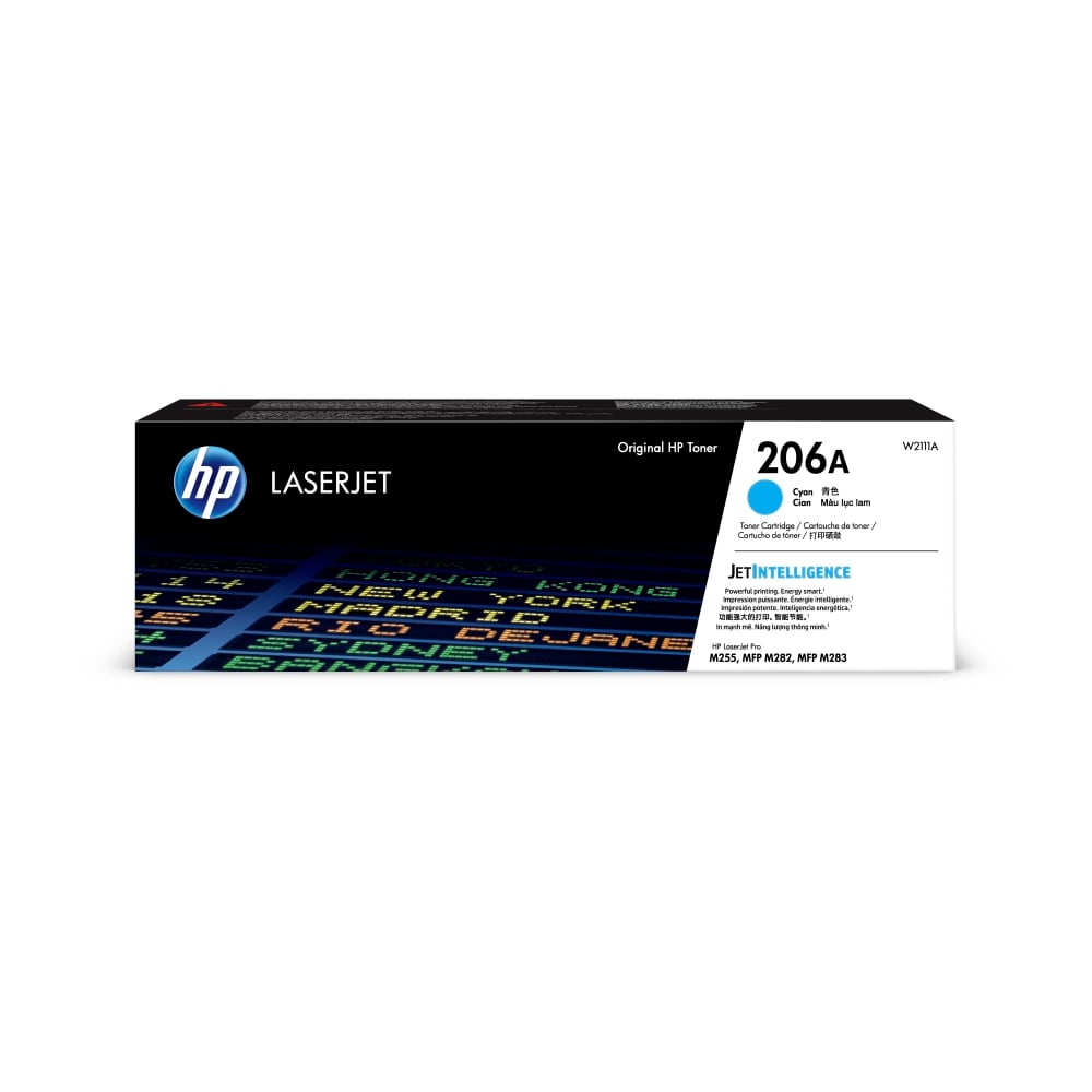 HP 206A Cyan Toner Cartridge, W2111A MPN:W2111A