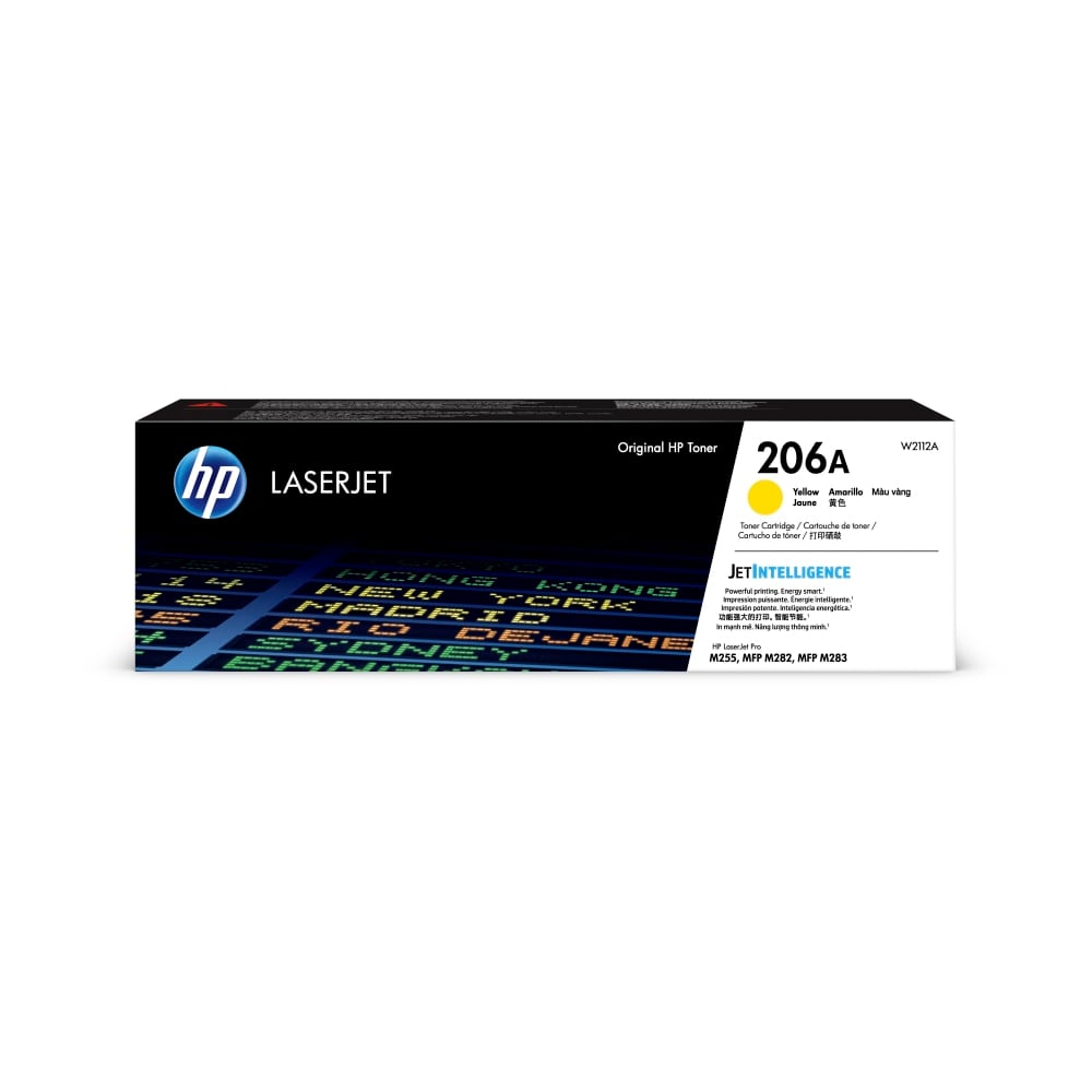 HP 206A Yellow Toner Cartridge, W2112A MPN:W2112A