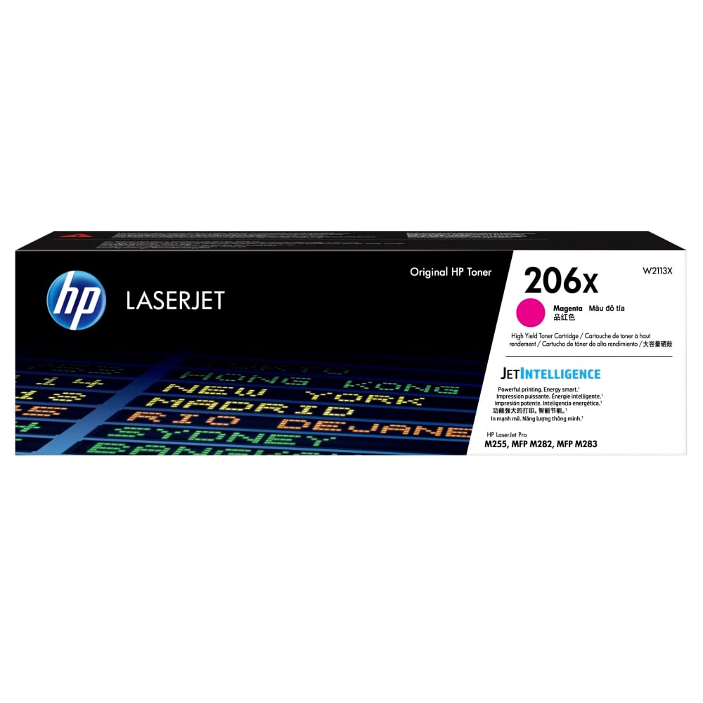 HP 206X Magenta High Yield Toner Cartridge, W2113X MPN:W2113X