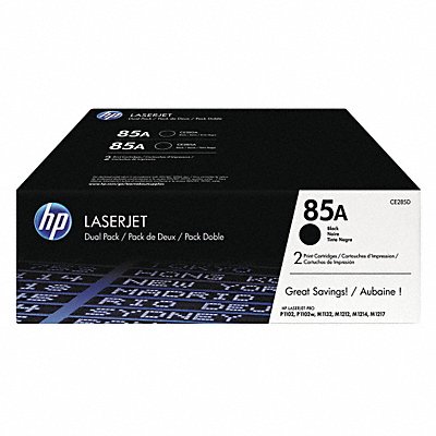 Toner Cartridge 1600 Black PK2 MPN:CE285D