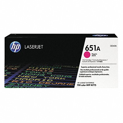 Toner Cartridge 16000 Magenta MPN:CE343A