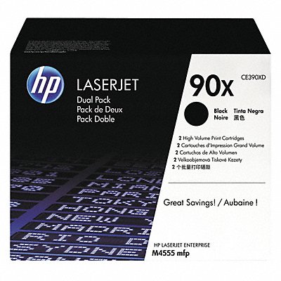 Toner Cartridge 24000 Black PK2 MPN:CE390XD