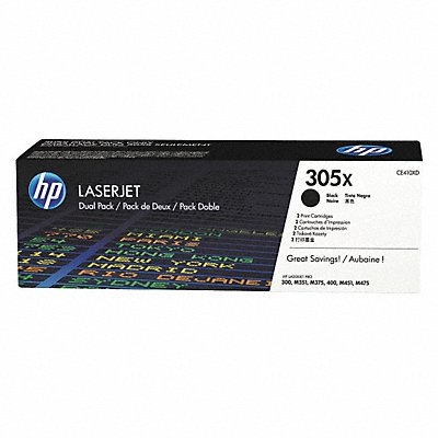 Toner Cartridge 4000 Black PK2 MPN:CE410XD