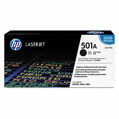 Toner HP Color LJ3600 Blk MPN:Q6470A