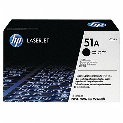 Toner Cartridge Black MPN:Q7551A