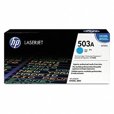 Toner HP Color LJ3800 Cyan MPN:Q7581A