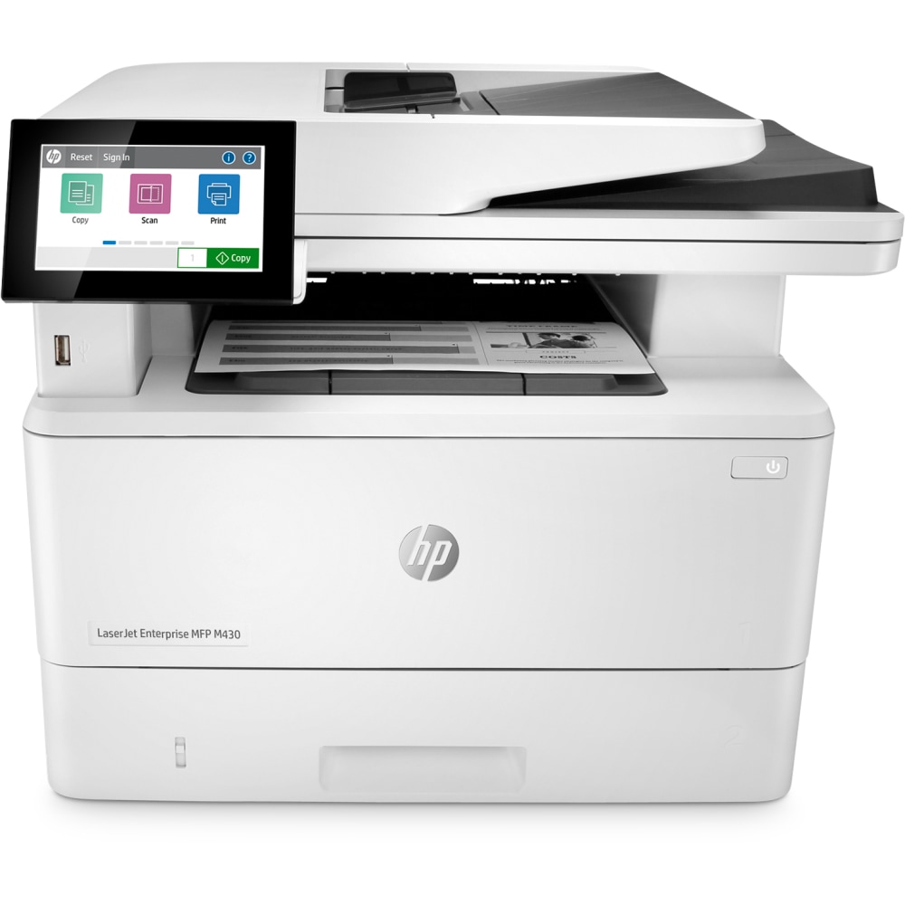 HP LaserJet Enterprise MFP M430f Laser All-In-One Monochrome Printer MPN:3PZ55A#BGJ