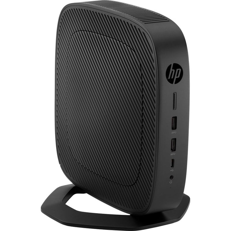 HP t640 - Thin client - SFF - 1 x Ryzen Embedded R1505G / 2.4 GHz - RAM 4 GB - flash 16 GB - Radeon Vega 3 - GigE - WLAN: 802.11a/b/g/n/ac, Bluetooth 5.0 - HP ThinPro - monitor: none MPN:7TK40UA#ABA