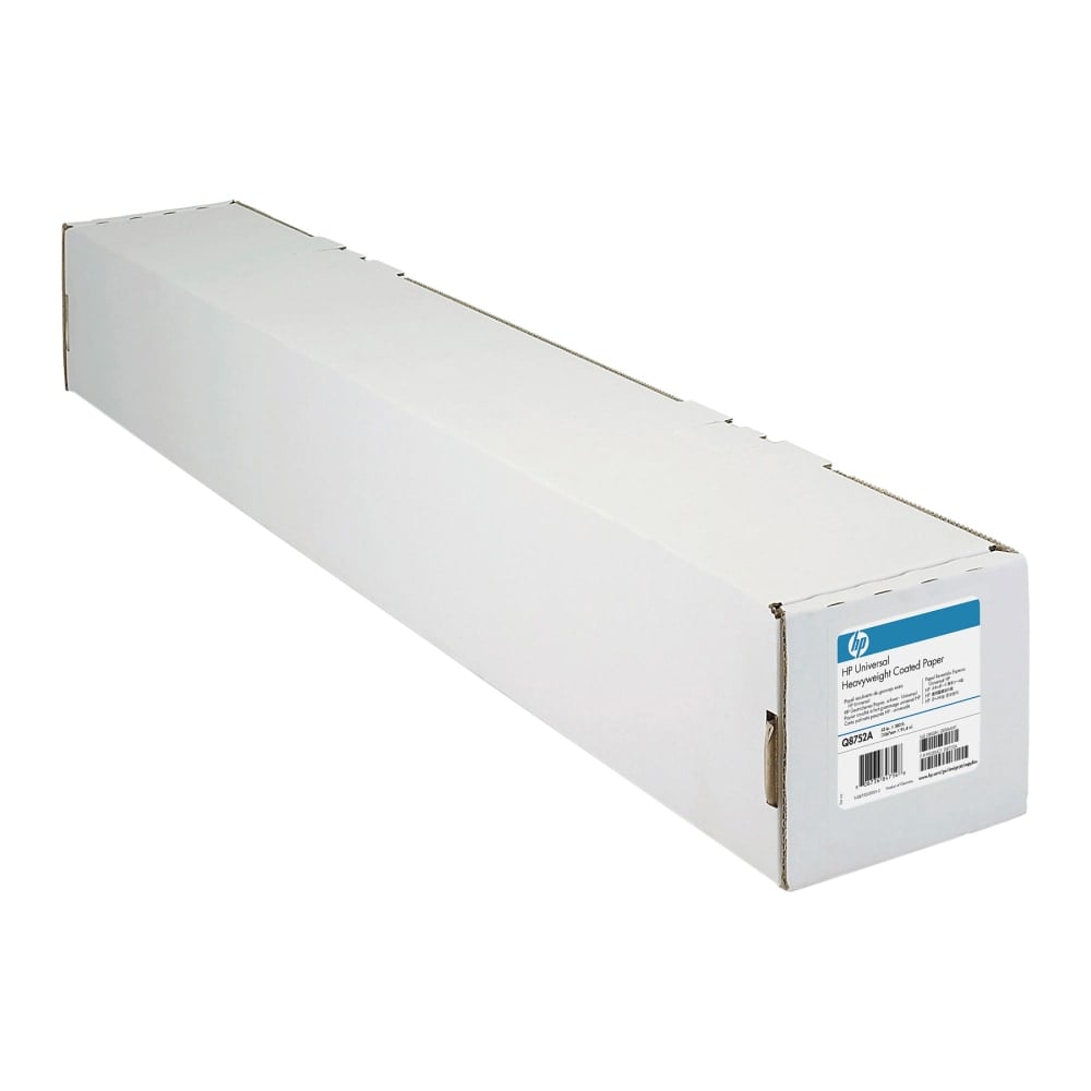 HP Q1412B Universal Heavyweight Coated Wide Format Roll, 24in x 100ft, 32 Lb (Min Order Qty 2) MPN:Q1412B