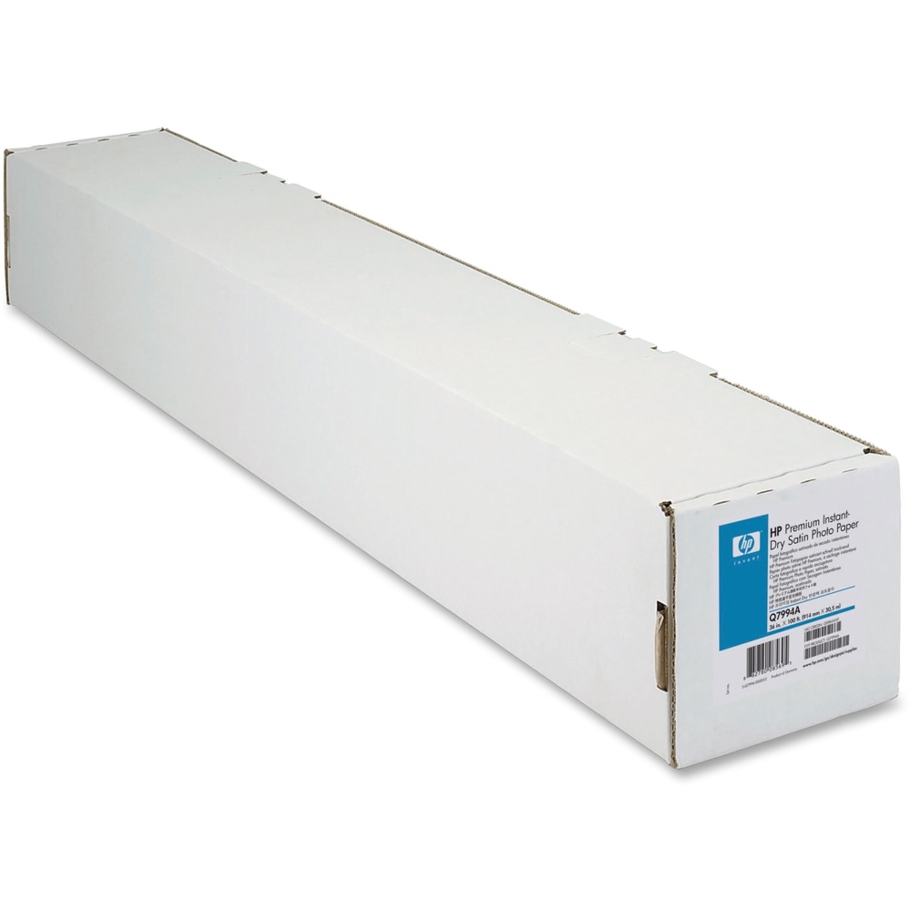 HP Premium Instant-Dry Satin Photo Paper, 36in x 100ft MPN:Q7994A