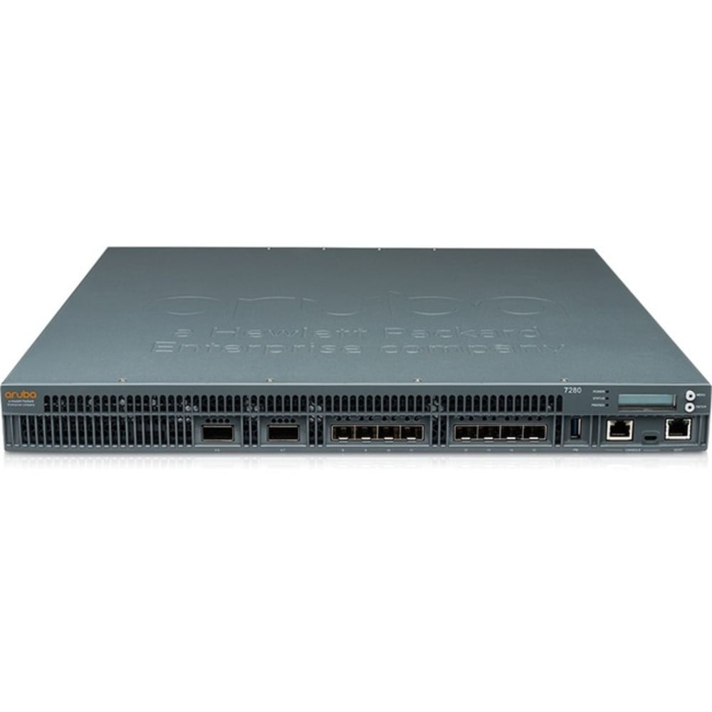 HPE 7280 Wireless LAN Controller - Rack-mountable, Wall Mountable MPN:JX910A