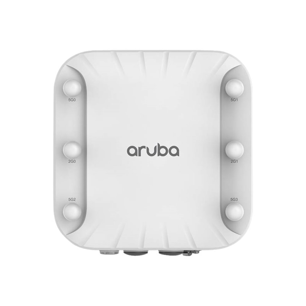 HPE Aruba AP-518 (US) - Hardened - wireless access point - Bluetooth, Wi-Fi 6 - 2.4 GHz, 5 GHz - BTO - in-ceiling MPN:R4H03A