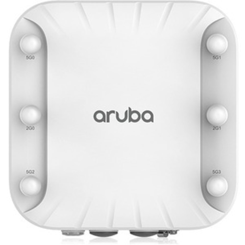 HPE Aruba AP-518 (RW) FIPS/TAA - Hardened - wireless access point - Bluetooth, Wi-Fi 6 - 2.4 GHz, 5 GHz - BTO - in-ceiling - TAA Compliant MPN:R4H07A