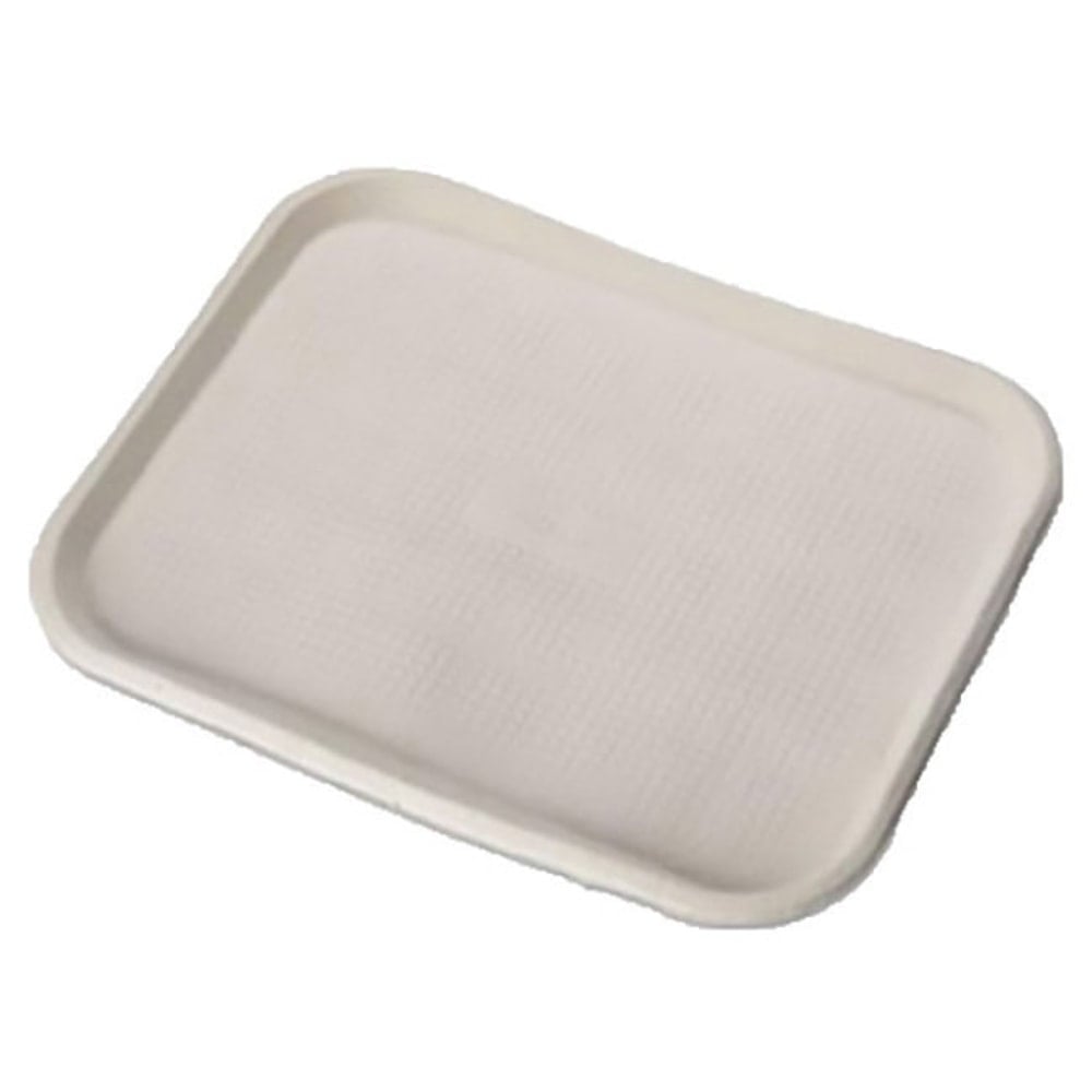 Huhtamaki Heavy-Duty Disposable Pulp Paper Trays, 18in x 14in, Tan, Case Of 400 MPN:FARM