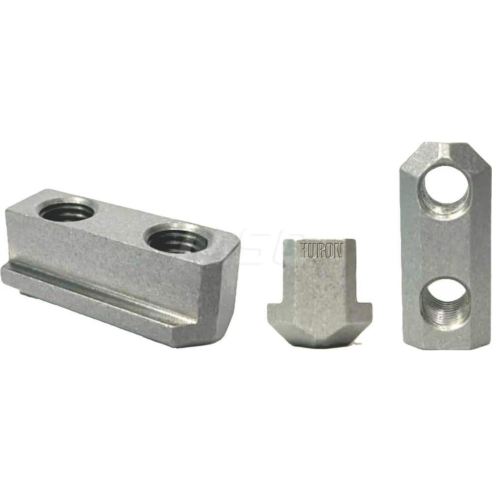 Lathe Chuck Accessories, Product Compatibility: Jaw Nut for 8 Inch Kitagawa, Samchully, SMWAutoblok, Howa, Toolmex, PBA ,Strong, Schunk Power Chuck MPN:HOB8JN