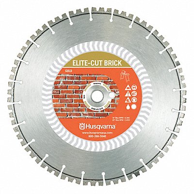 Diamond Saw Blade Blade Dia 14 in. MPN:Elite Cut Brick 14