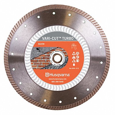 Diamond Saw Blade Blade Dia 5 in. MPN:Vari-Cut Turbo 5