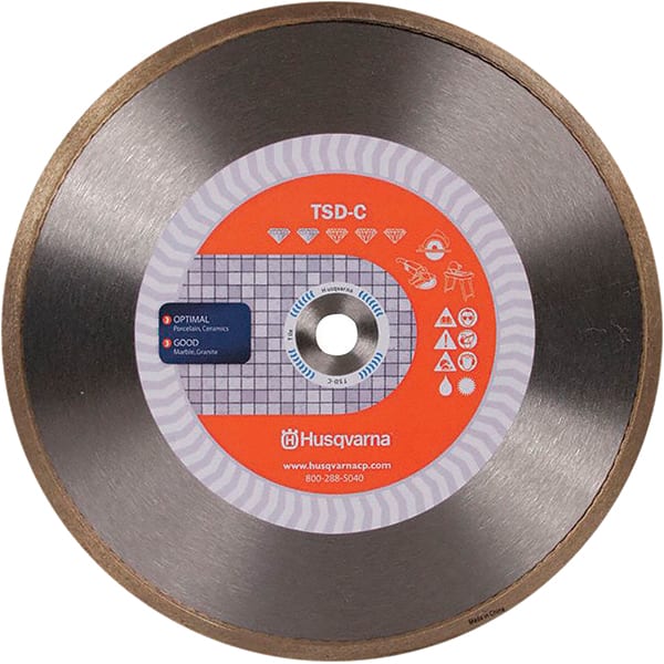 Wet & Dry Cut Saw Blade: 7