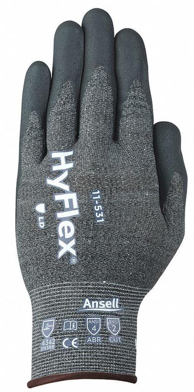 Cut Resistant Gloves 6 Size Gray PR MPN:11-531VP