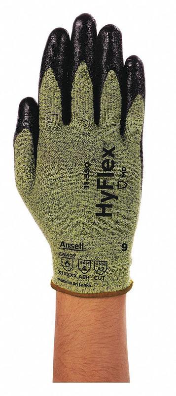 J7513 CutRes Gloves 6 Blk/Gn VF 491M16 PR MPN:11-550