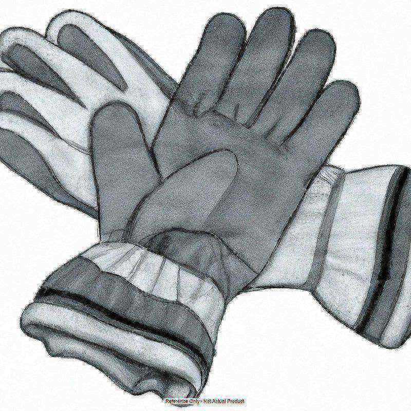 Cut Resistant Gloves Black/White VP 6 PR MPN:11-724-VEND