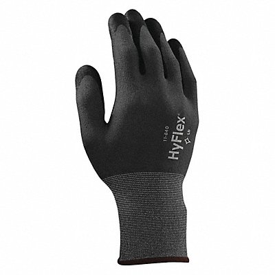 Coated Gloves Nitrile Black/Gray 6 PR MPN:11-840VP