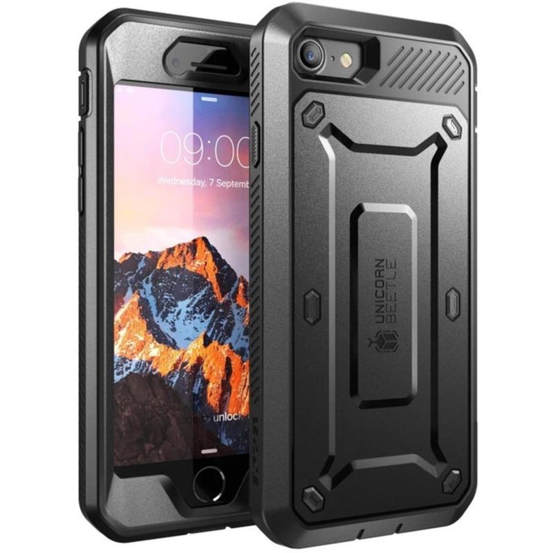 i-Blason Unicorn Beetle Pro Case - For Apple iPhone 8 Smartphone - Black - Polycarbonate, Thermoplastic Polyurethane (TPU) (Min Order Qty 3) MPN:S-IPH8UBPROBKBK