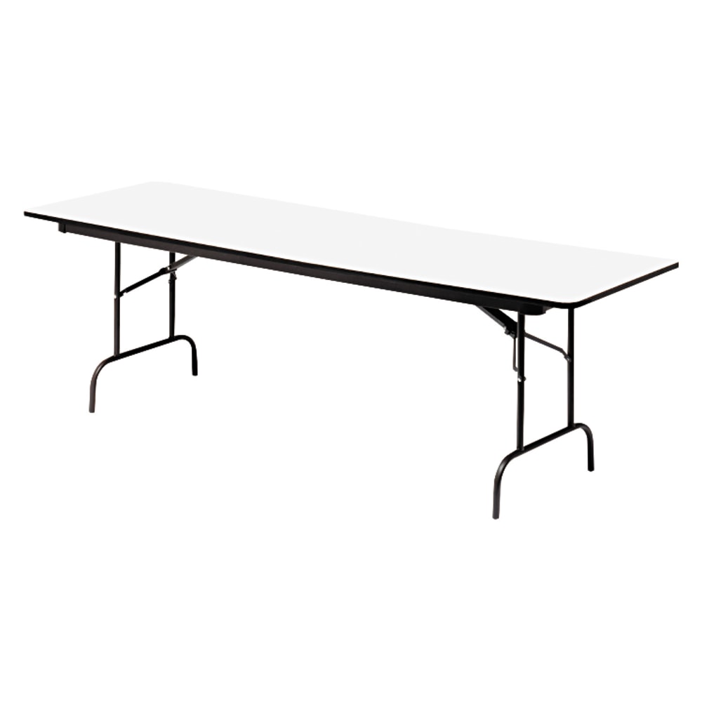 Iceberg Premium Folding Table, Rectangular, 60inW x 30inD, Gray/Charcoal MPN:55217