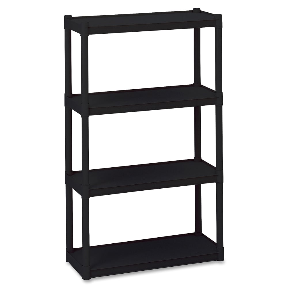 Iceberg 4-Shelf Open Storage System, Black MPN:20841