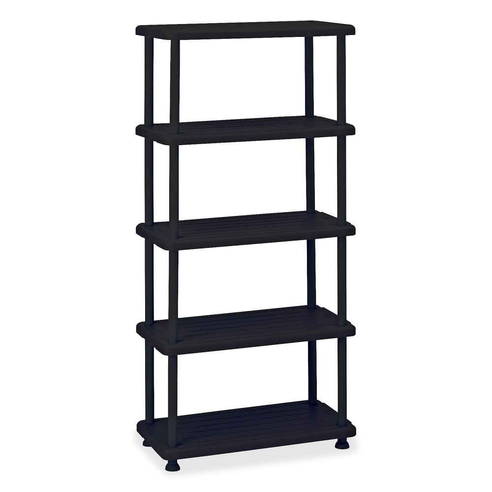 Iceberg 5-Shelf Open Storage System, Black MPN:20851