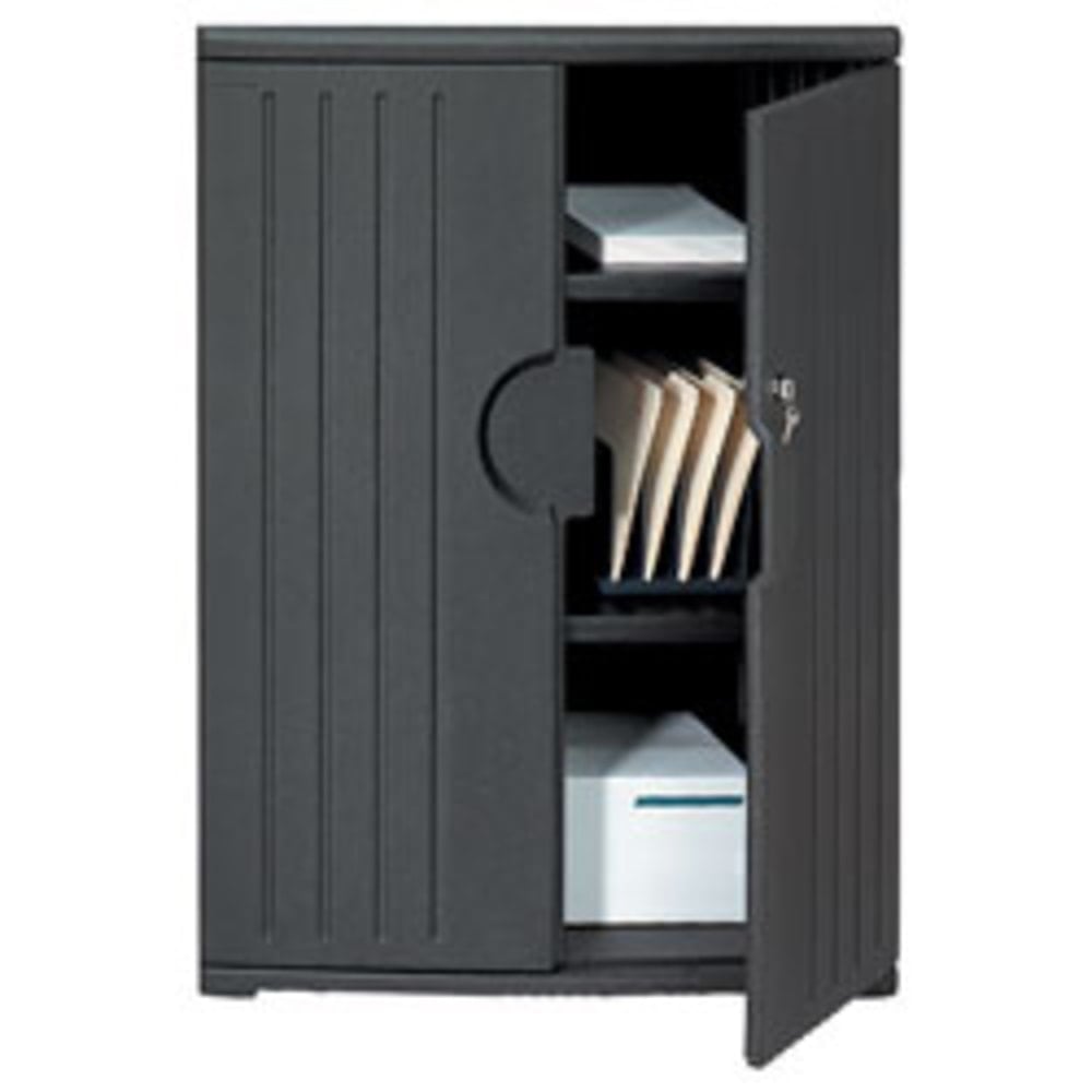 Iceberg OfficeWorks Storage Cabinet, 46inH x 36inW, Black MPN:92561