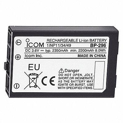 Rechargeable Battery For Mfr No IC-M37 MPN:BP296