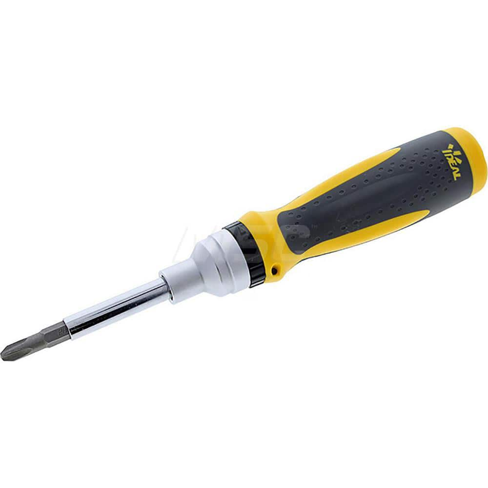 Bit Screwdrivers, Tip Type: Phillips, Slotted, Square, Star, Hex , Drive Size (TXT): 1/4 in, 5/16 in, 7/16 in , Phillips Point Size: #1,#2,#3  MPN:35-688