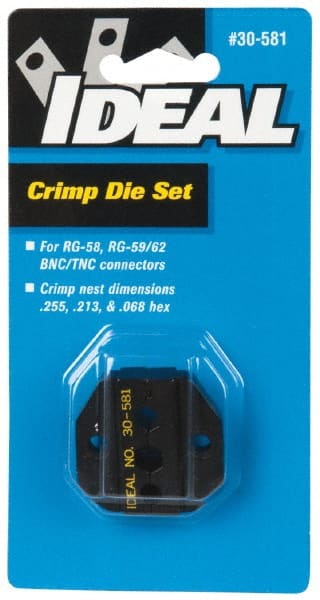 RG-58, RG-59/62 Crimping Die Set MPN:30-581