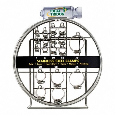 Hose Clamp Assortment Industrial SS MPN:99903-1680-070