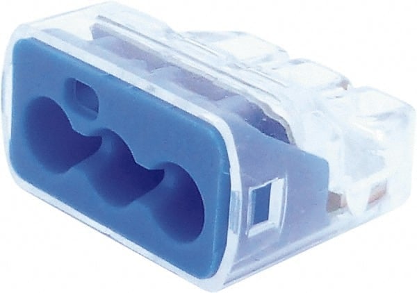 4 Port, 18 to 14 (Strand) AWG Compatible, Push-In Wire Connector MPN:30-1334S