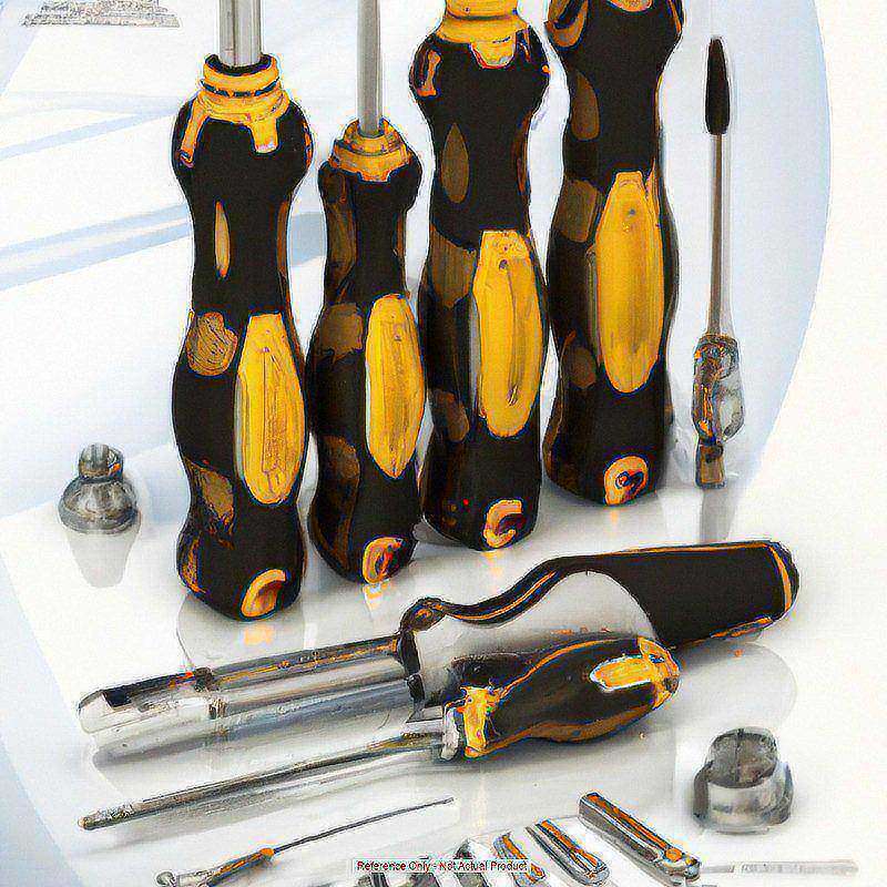 8 Pc Cush Grip Screwdriver Set MPN:35-298